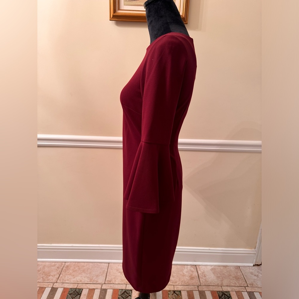 Calvin Klein dress with flowy sleeves mini work casual